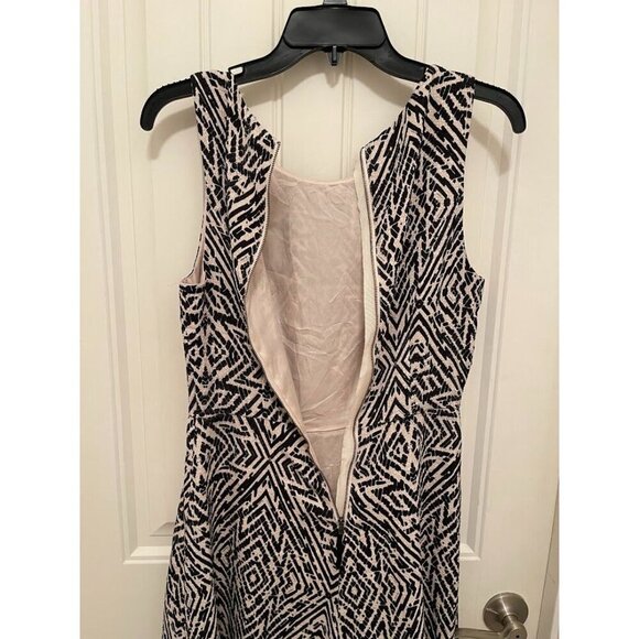 Maeve Anthropologie Geometric Print Sleeveless Dress WOMEN'S Size 4 KNEE LENTGH - Picture 15 of 16
